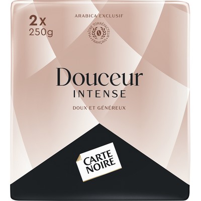 Cafe moulu douceur intense 2x250g