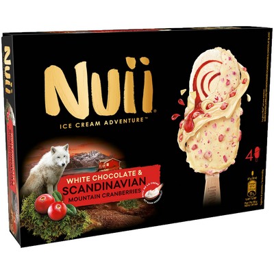 Batonnets white chocolate cranberries 268g