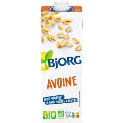 Bio Lait d'avoine calcium 1l