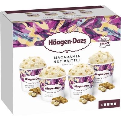 Mini pot macadamia nut brittle 324g