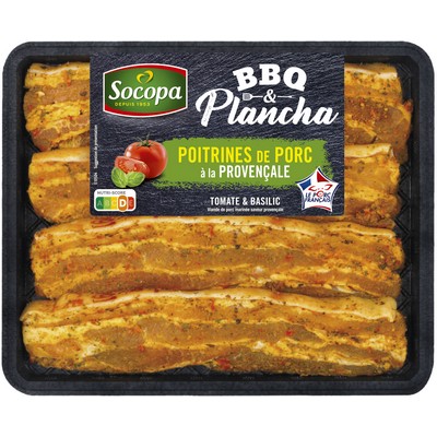 Poitrine porc provençale 380g