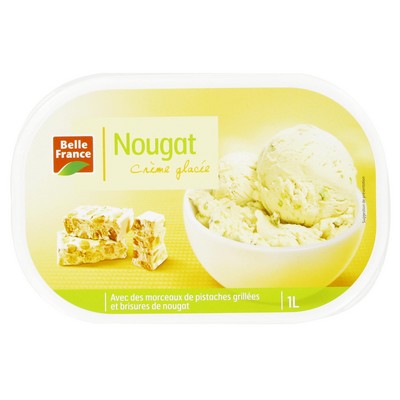 Glace nougat 1l