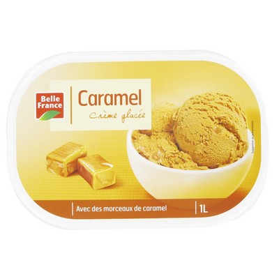 Glace caramel 1l