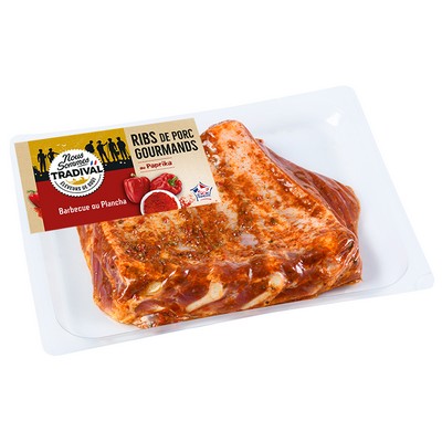 Ribs gourmand de porc paprika env 400g