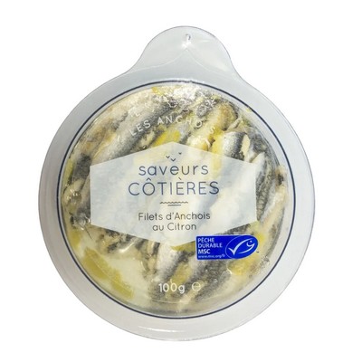 Anchois au citron 100g