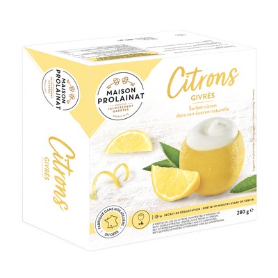 Citrons givres x4 280g