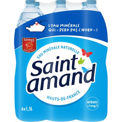 Eau minerale naturelle 1.5l
