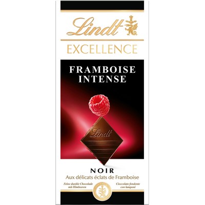 Tablette choco excellence noir framboise 100g