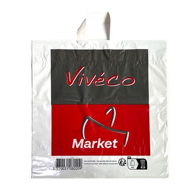 Sac cabas plastique Viveco market