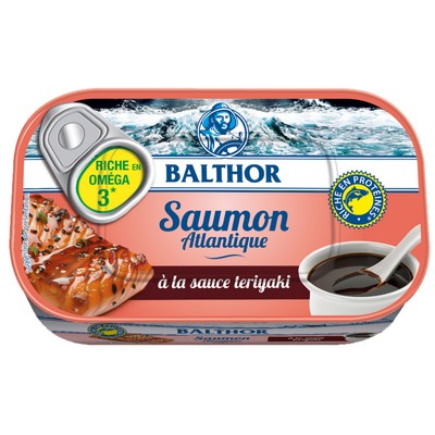 Saumon sauce teriyaki 1/4