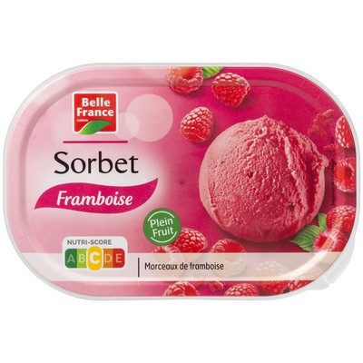 Sorbet framboise 1l