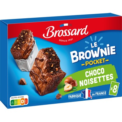 Mini brownie chocolat noisette 240g