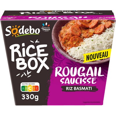 Ricebox rougail saucisse 330g