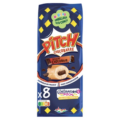 Pitch barre choco noir x8 300g