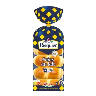 Pain lait au levain x10 350g