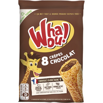 Crepes chocolat x8 256g