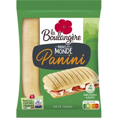 300G X4 PAINS PANINI LA BOULANGERE