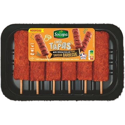 Idee tapas porc sav.BBQ x6 270g