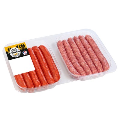 Assortiment chipo x6 merguez x6 660g