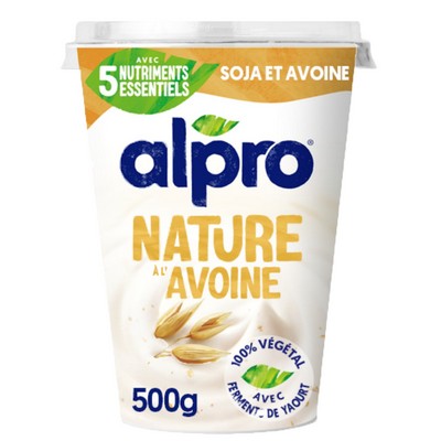Dessert vegetal avoine nature 500g