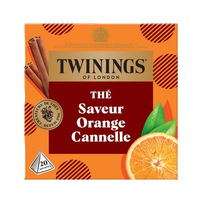 The saveur orange canelle x20 40g