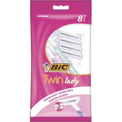 Rasoirs jetables twin lady x8