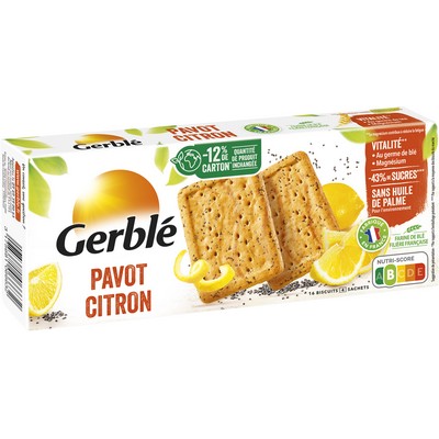 Biscuits pavot citron 200g