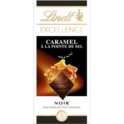 Excellence noir caramel sel 100g