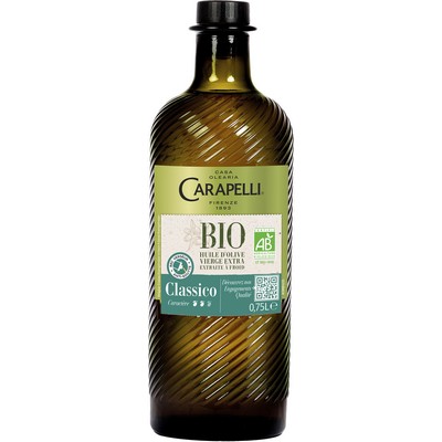 Huile olive extra bio 75cl