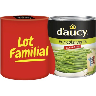 Haricots verts extra fins range 2x440g
